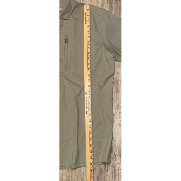 KUHL Men's Driftr Short-Sleeve Shirt /Small Spanish Moss UPF 50+New - Picture 7 of 13